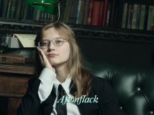 Aftonflack