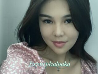 Expurplealpaka